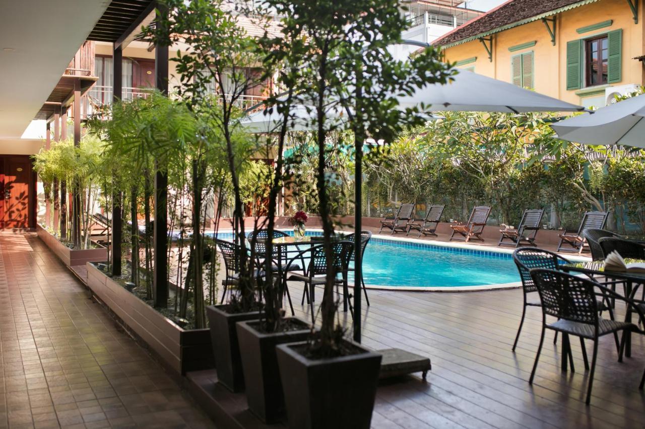 New Champa Boutique Hotel Vientiane Dış mekan fotoğraf